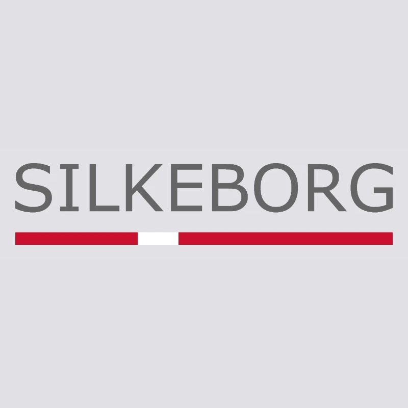 Silkeborg - Drapeau du Danemark - Dänemark