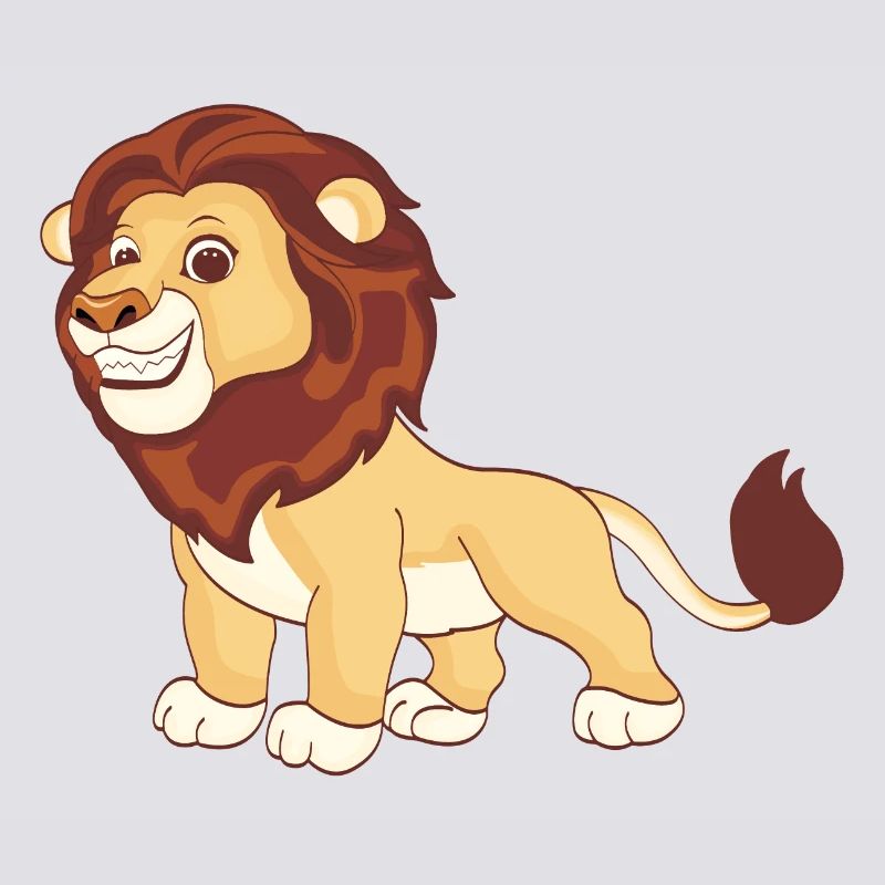 A magnificent lion