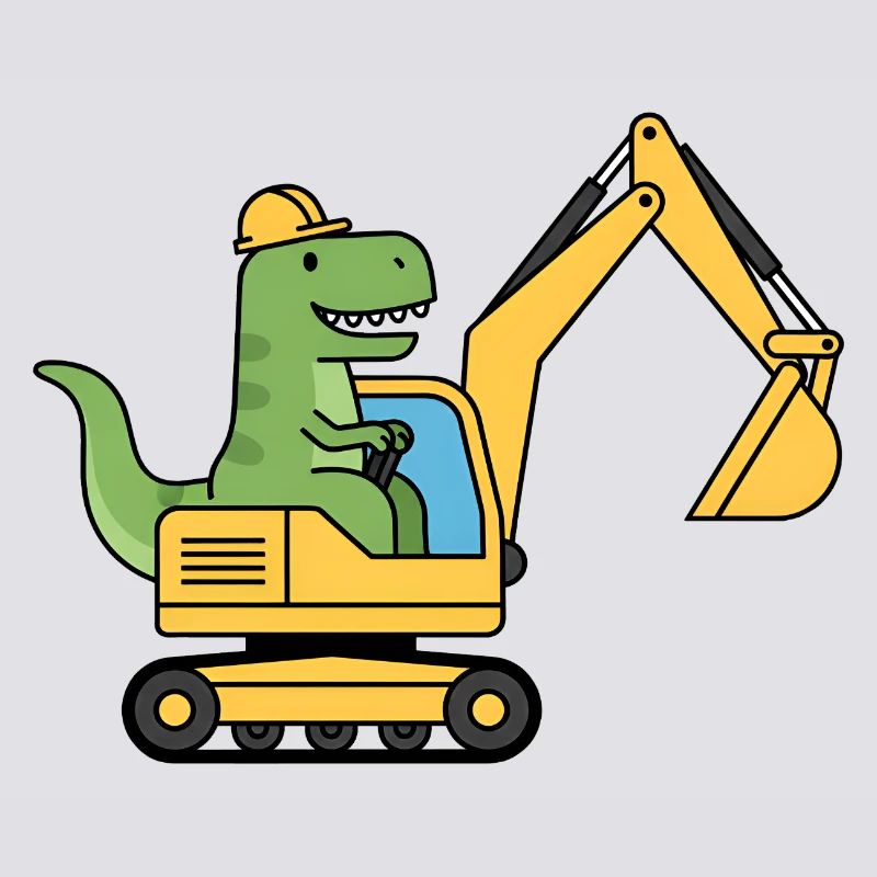 Dino Bagger Dinosaurier