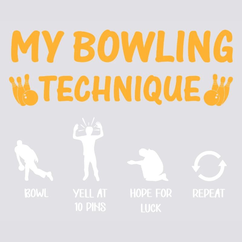 Mon Tee de Technique de Bowling