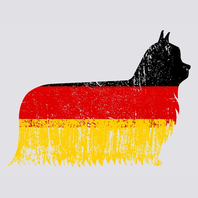 Yorkshire Terrier Drapeau de l’Allemagne