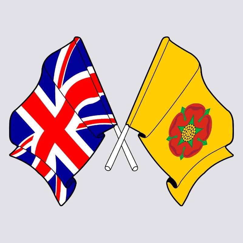 Lancashire & Great Britain Flag