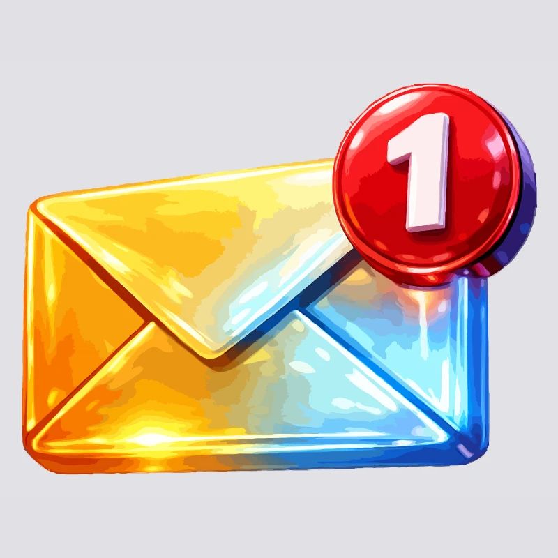 Erste Abzeichen-E-Mail