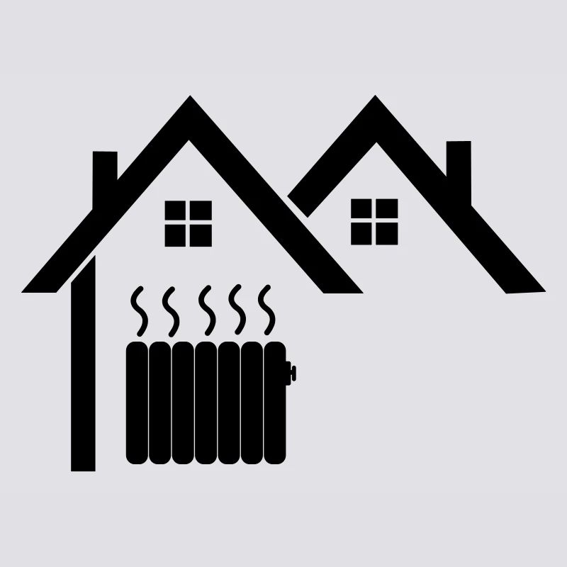 House heating central heating central heating logo