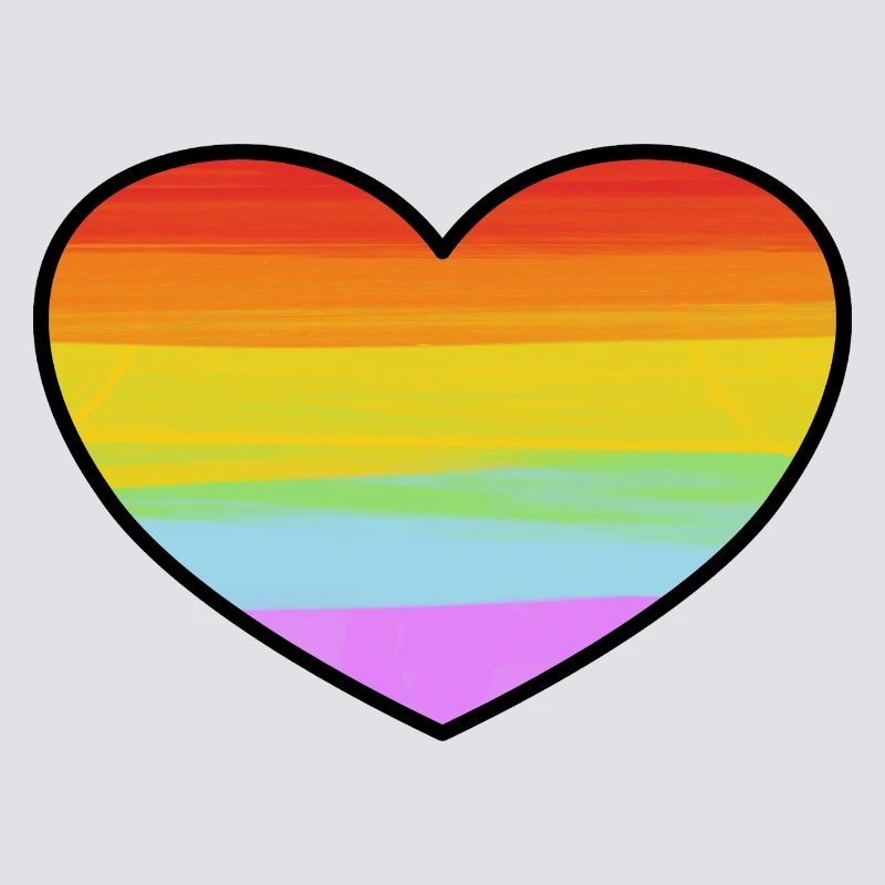 Regenbogenstolzherz