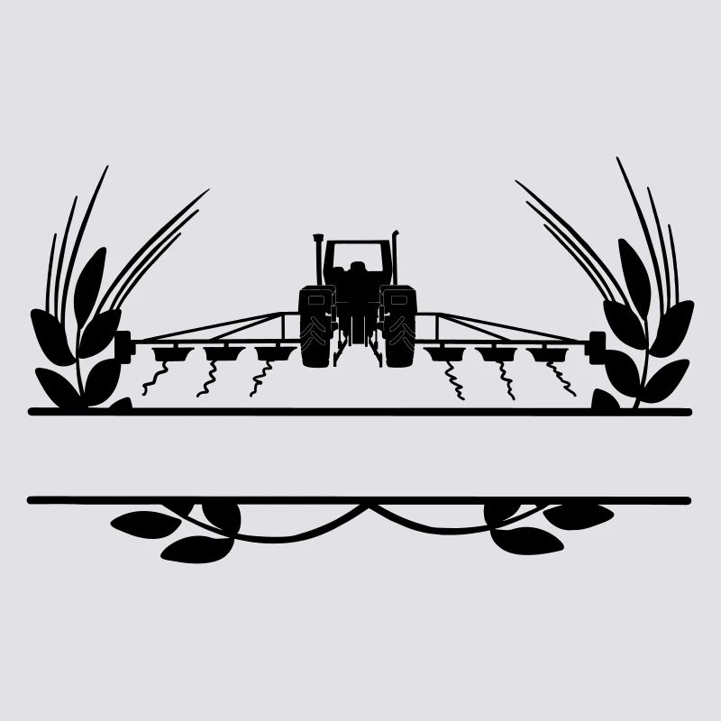 Ackerbau Traktor Getreideanbau