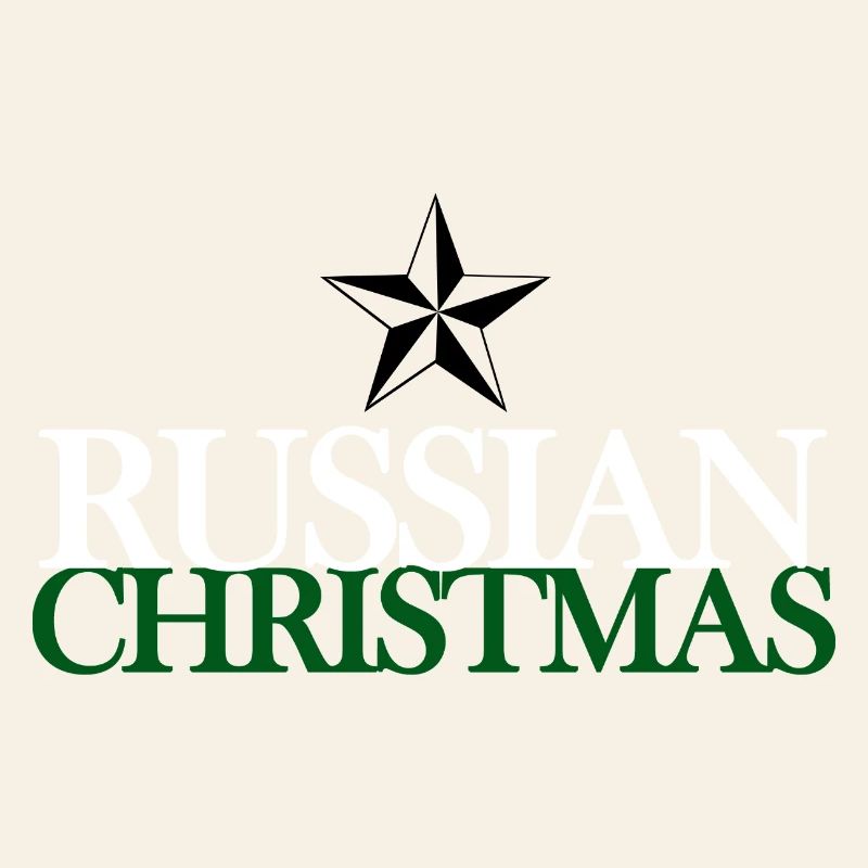 Lettrage de Noël russe