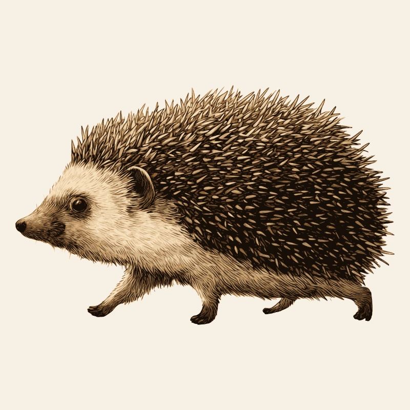 Funny hedgehog