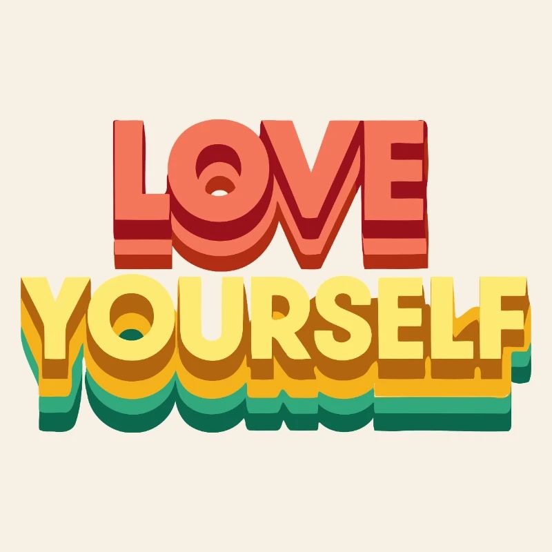 Retro Rainbow Self-Love