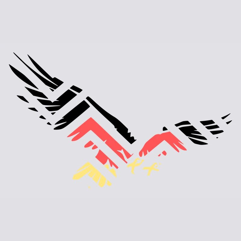 Abstract Eagle Germany Fan
