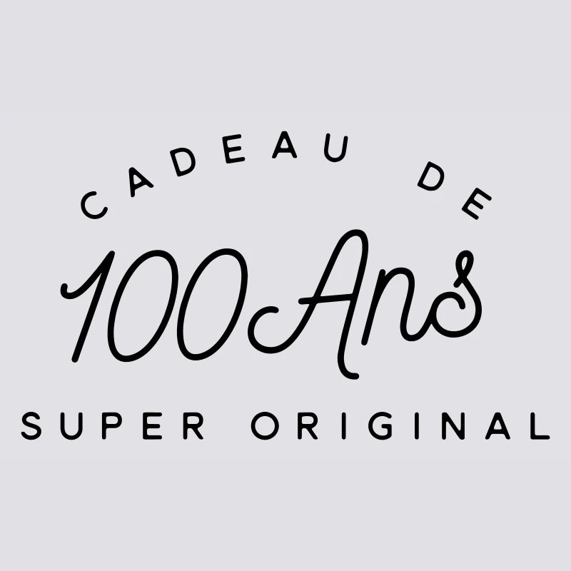 Cadeau 100 ans 