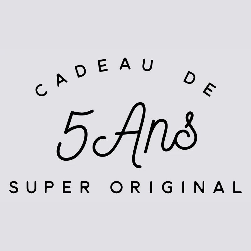 Cadeau 5 ans 