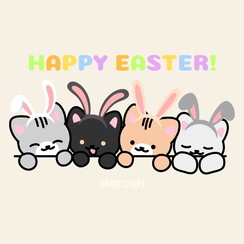 Cats with Rabbit Ear Bands