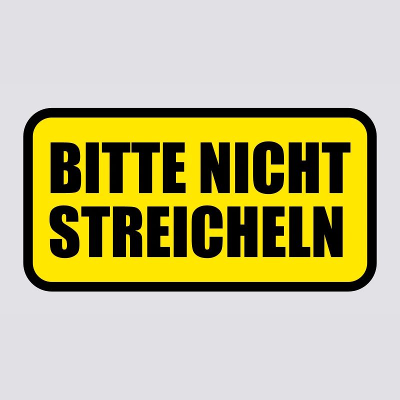 Bitte nicht streicheln