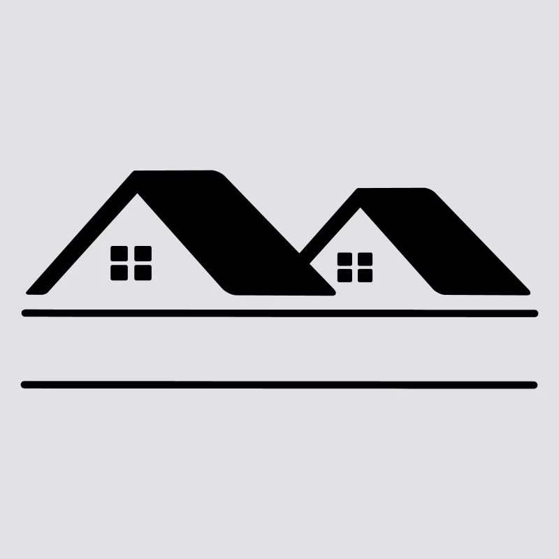 Bannière de texte Maisons