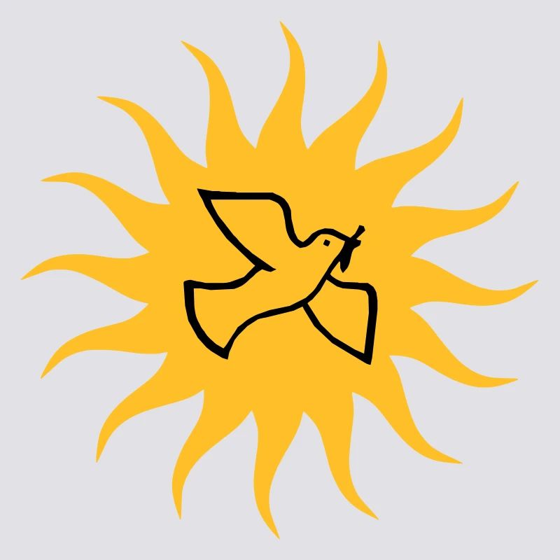 Friedenstaube Sonne