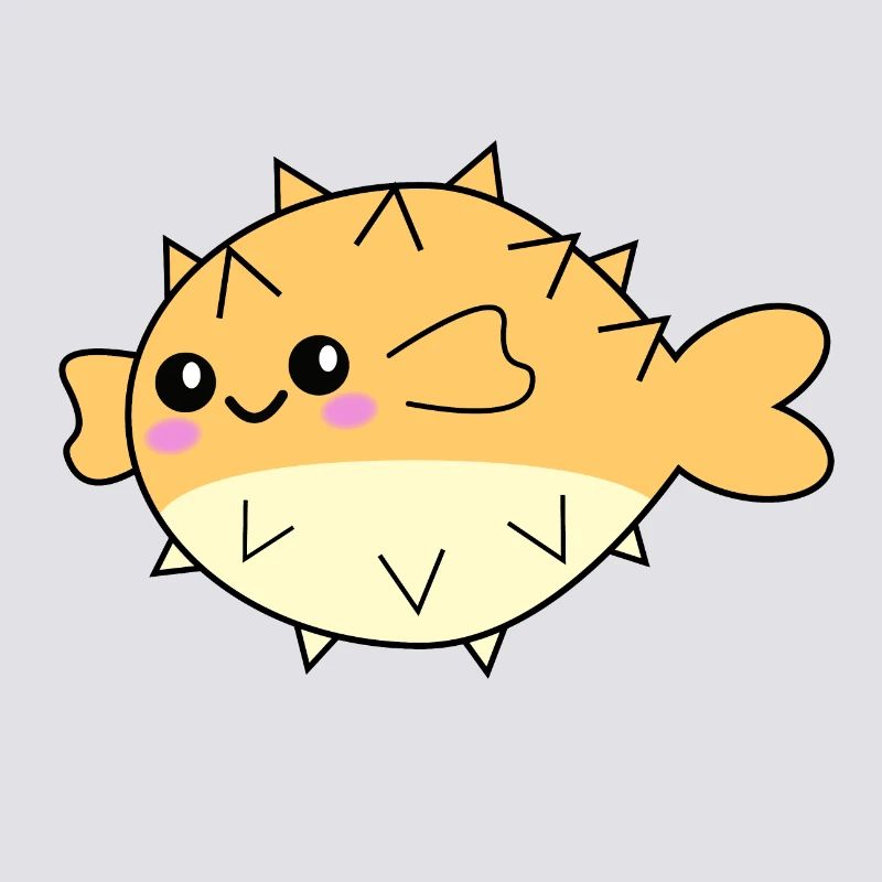Poisson-globe mignon animal