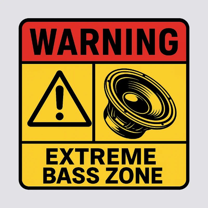 Avertissement de zone de basses extrêmes