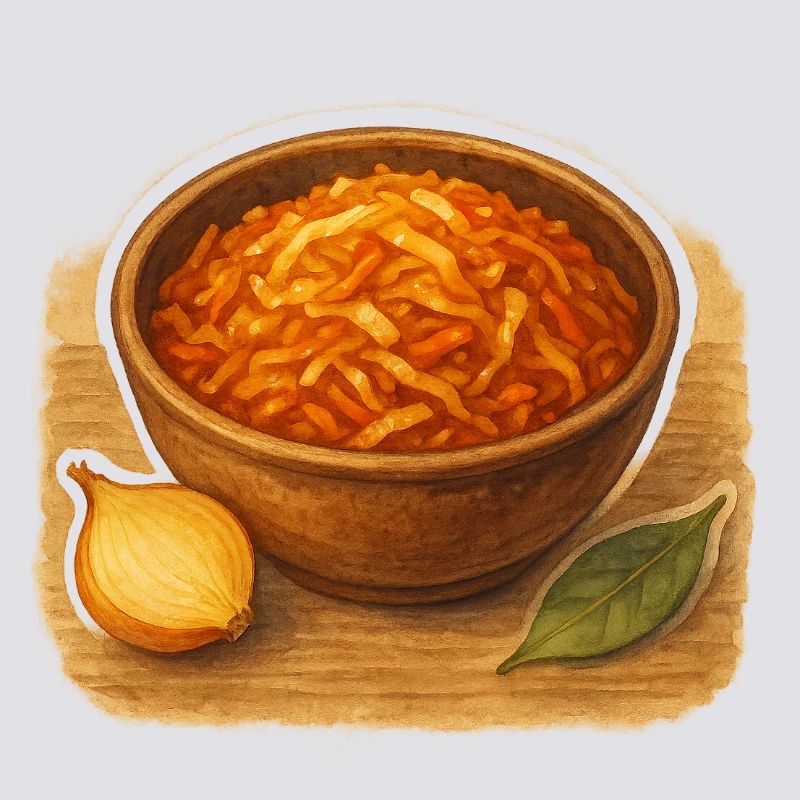 Braised cabbage