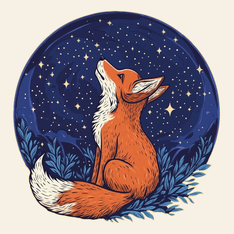 Fuchs und Sterne