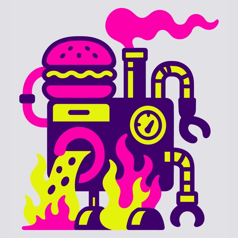 Machine à hamburger