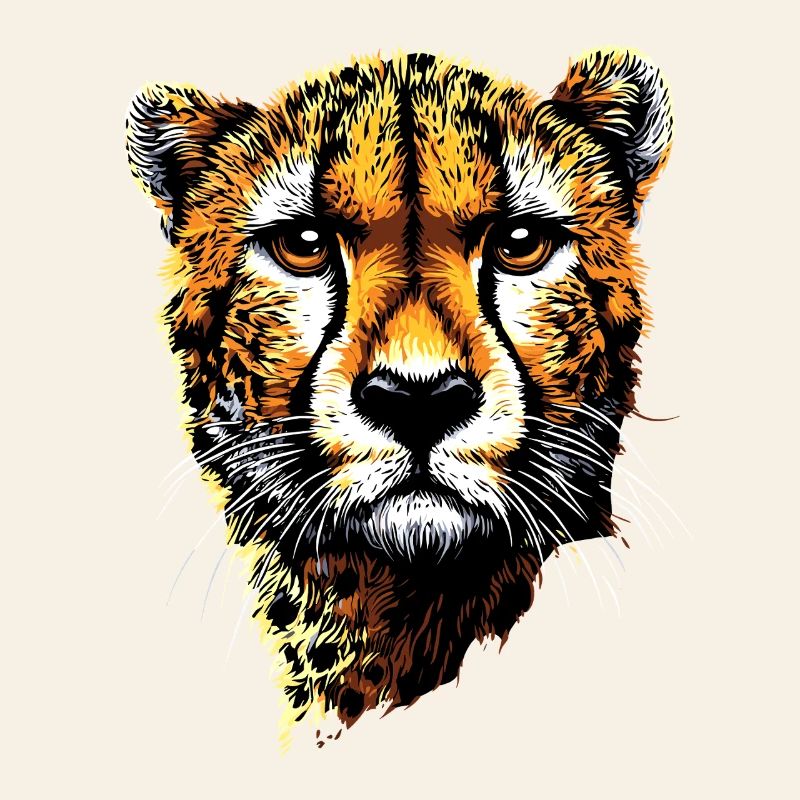 Guépard Guépard Gros chat Amoureux des chats Guépard