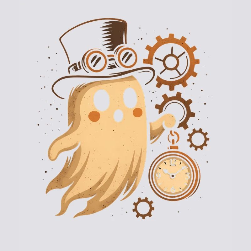 Steampunk Ghost Clockwork