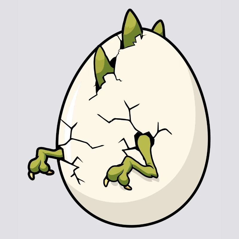 Cracked Egg Bloom Easter