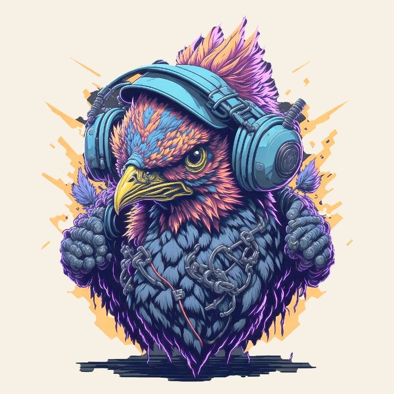DJ mit Kopfhörer