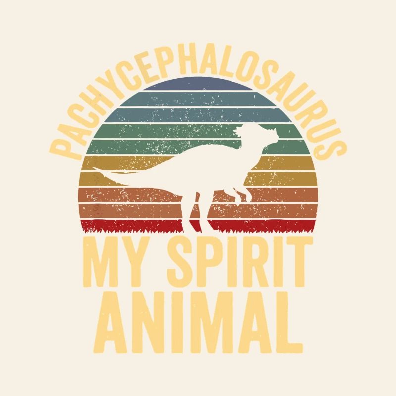 Dicker Geist: Dinosaurier-Tee