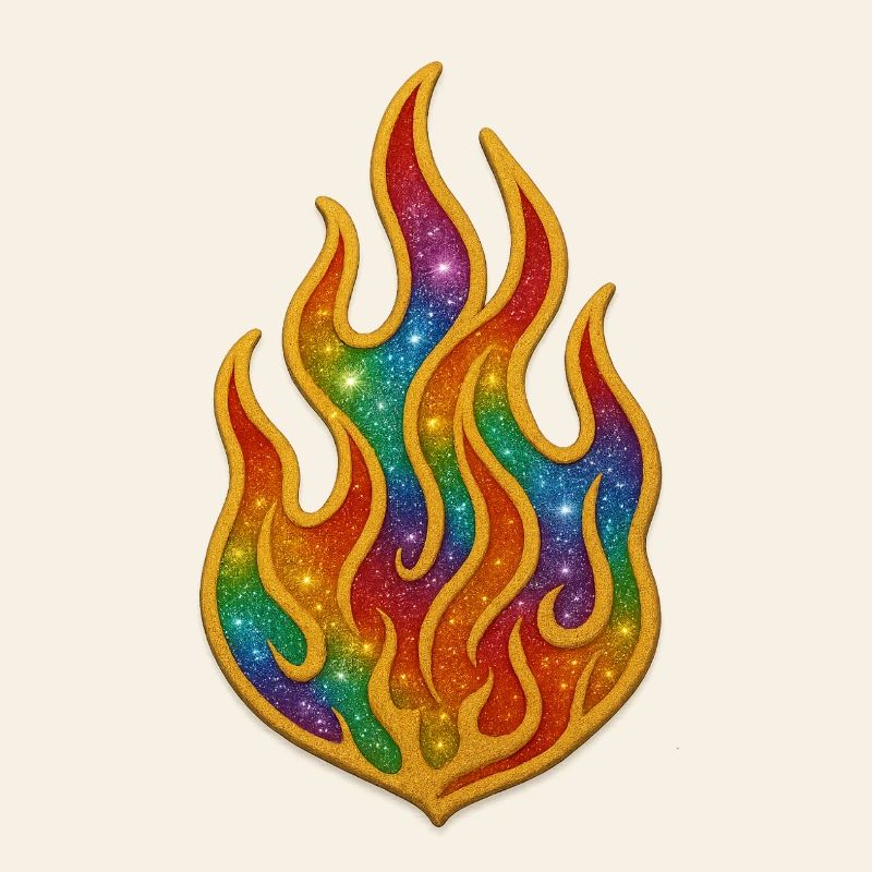 Rainbow Fire Patch