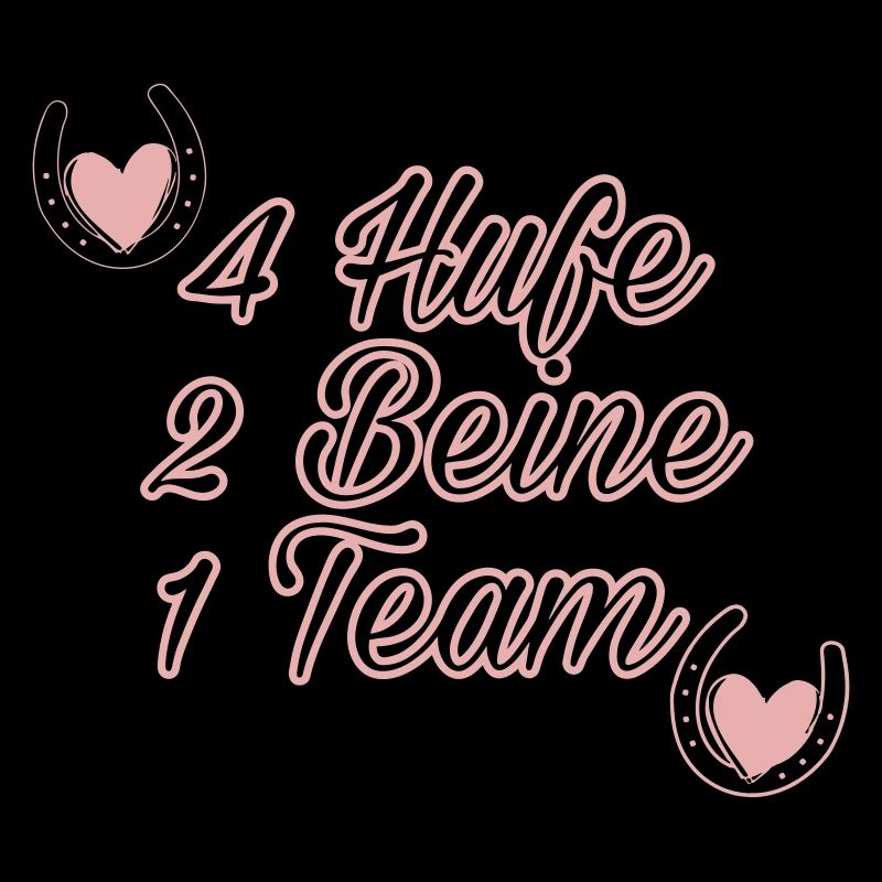 4 Hufe 2 Beine 1 Team