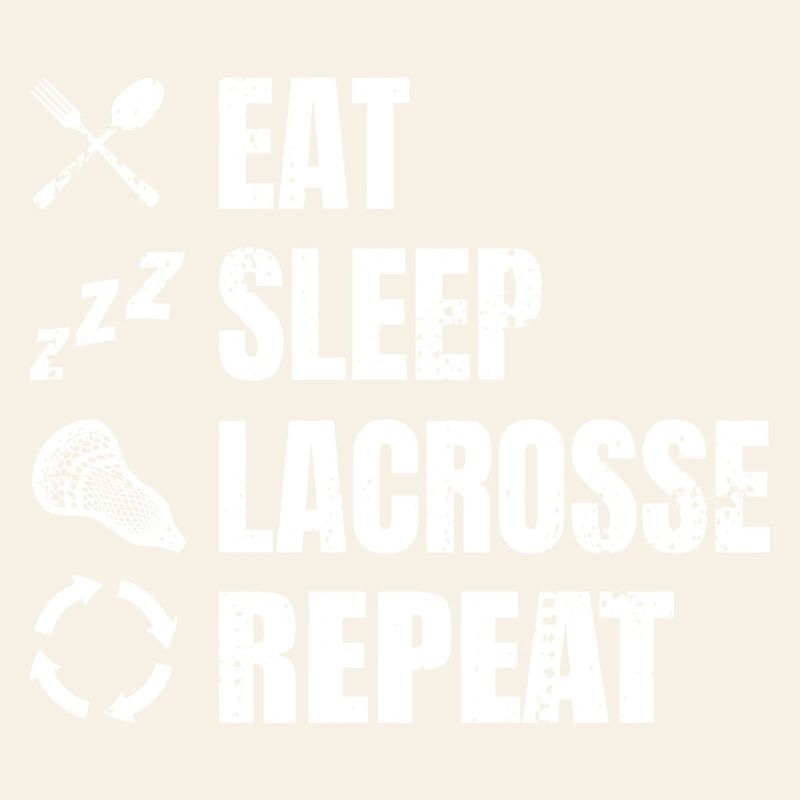 Lacrosse Spieler Routine