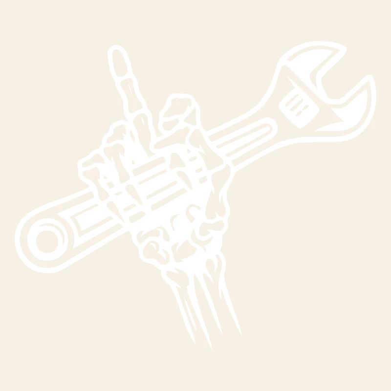 Illustration de clé à main audacieuse