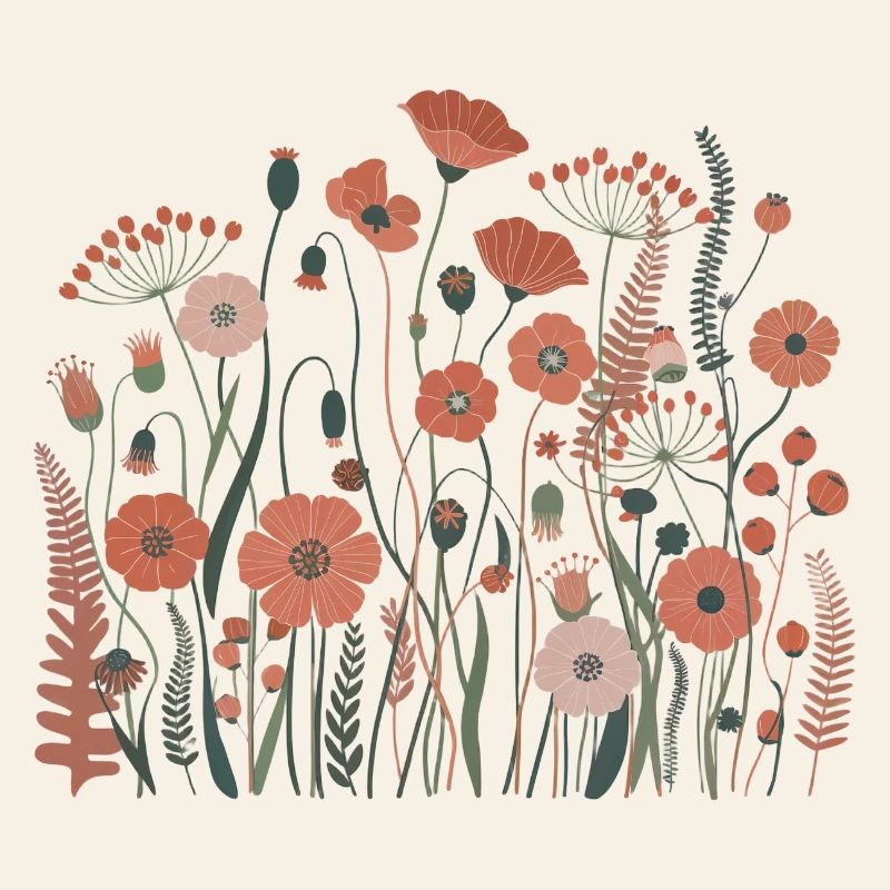 Boho Wildflowers – Blooming Harmony