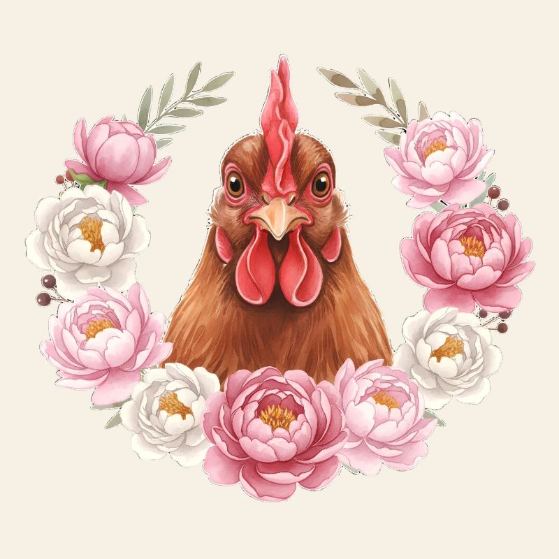 Brown chicken