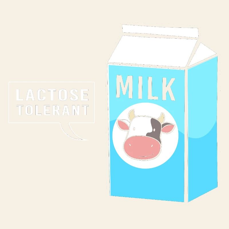 Flatulence au lactose au lait