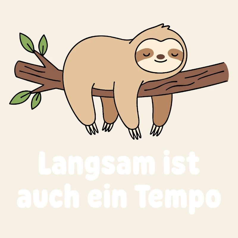 Conception du tempo du paresseux lent