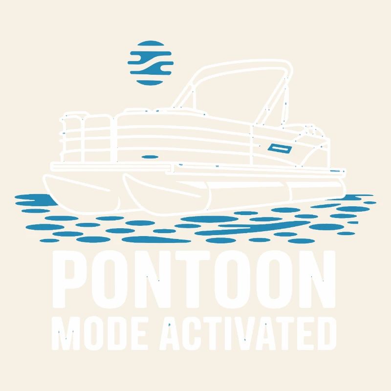  Pontoon Mode Activated Pontonboot Sommer