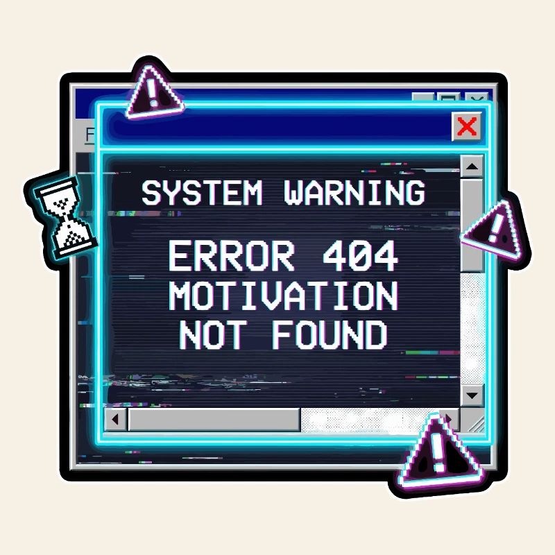 Erreur 404 : Bug de motivation