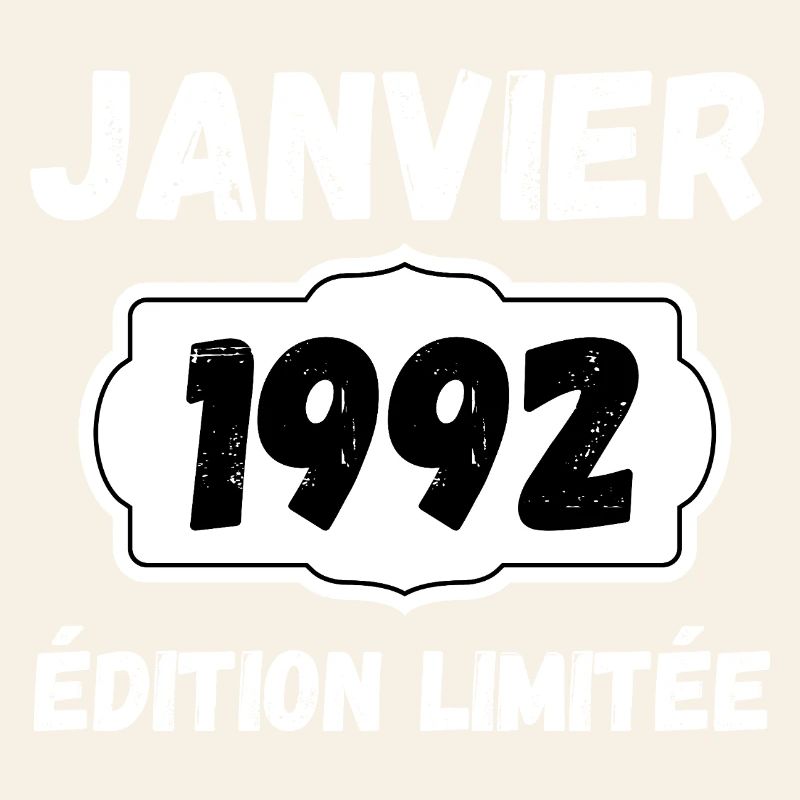 Janvier 1992 Édition Limitée Anniversaire