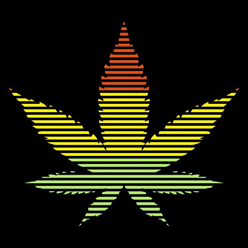 Cannabis-Blatt