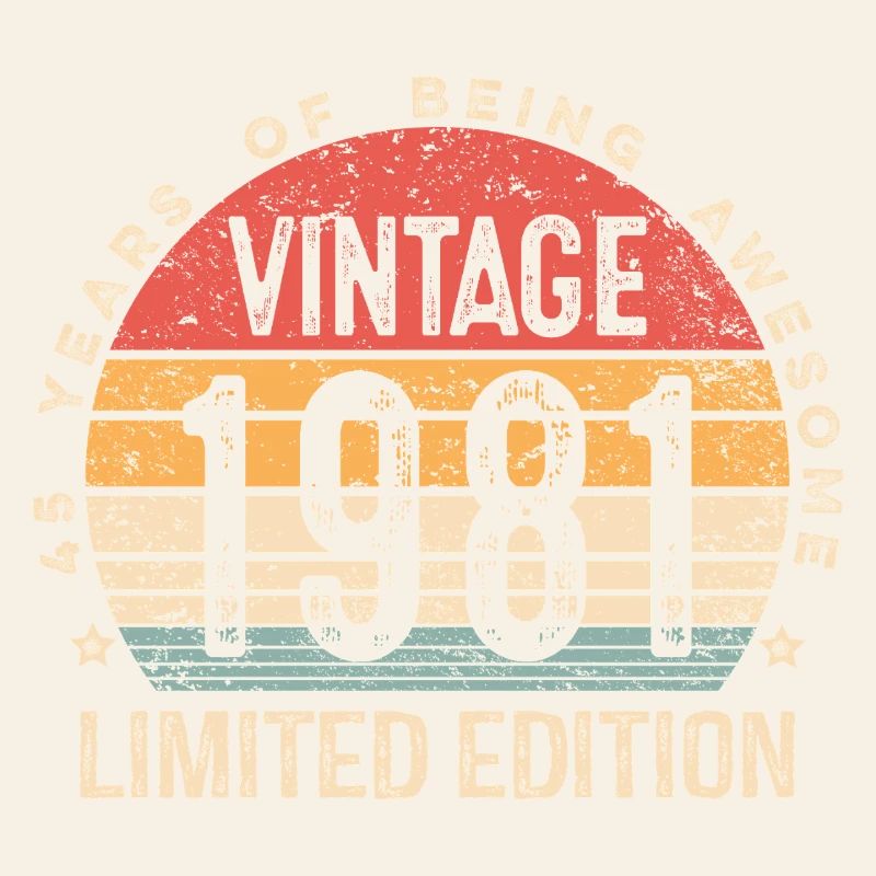 Millésime 1981 Edition Limitée