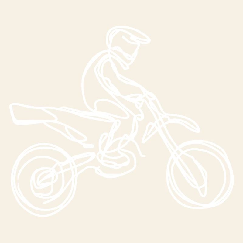 Dessin de pilotes de motocross