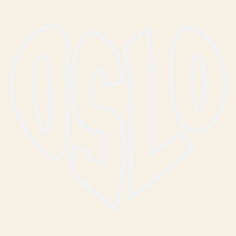 Oslo, Norway Geometric Calligraphy