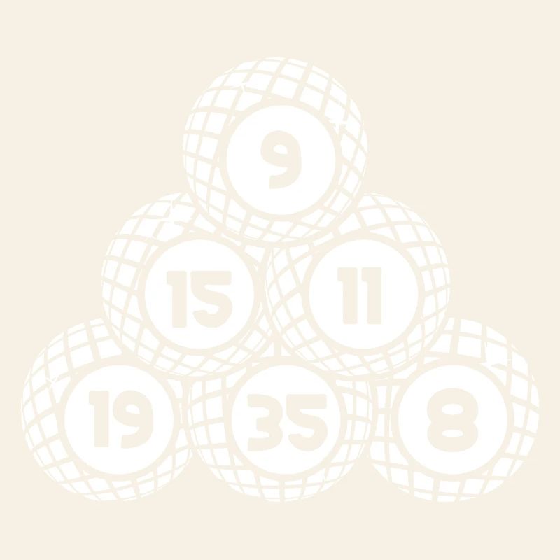 Bingo Player Bingo Balls Stack Bingo