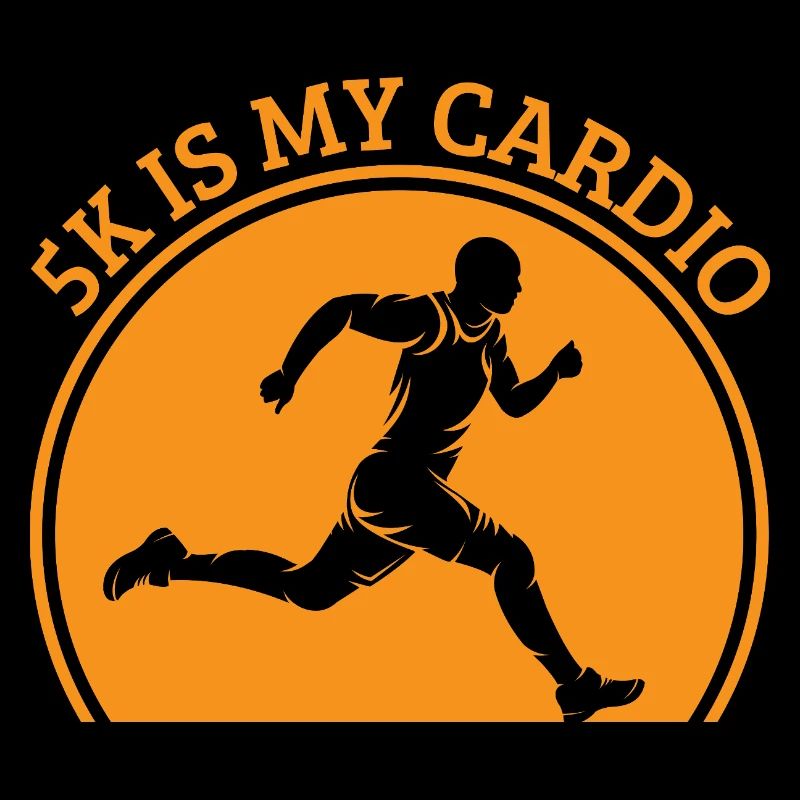 Running 5K Is My Cardio Marathon Runner Gift