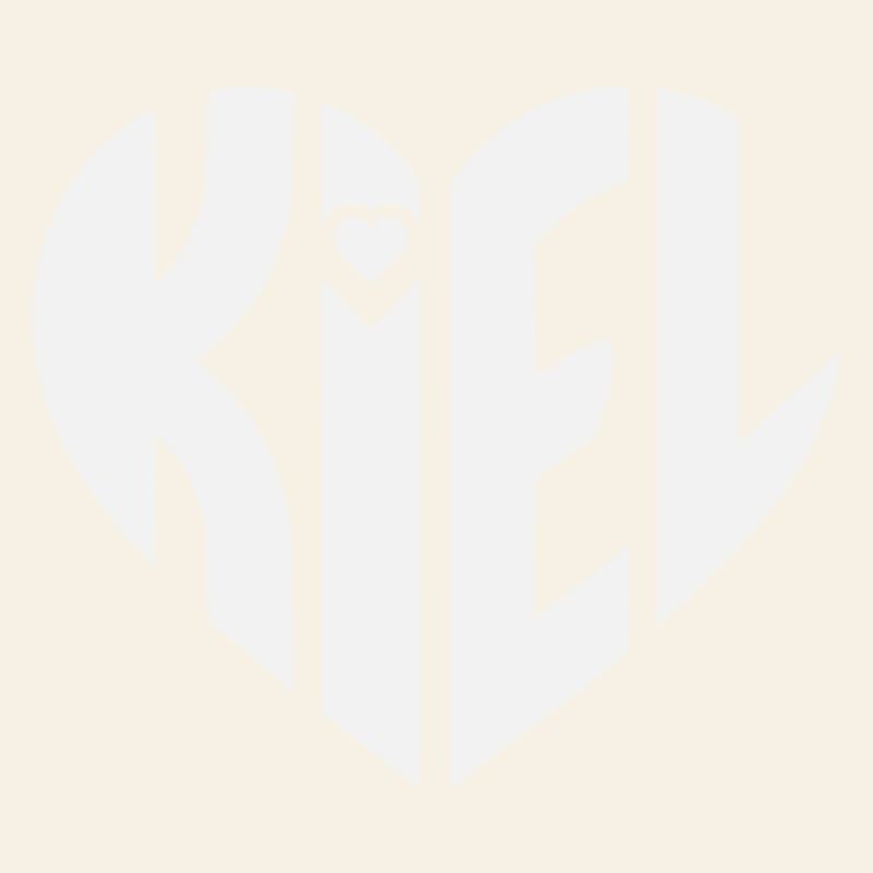 Kiel Herz Typografie