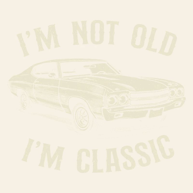 Ich bin nicht alt, ich bin Oldtimer-Papa-Humor