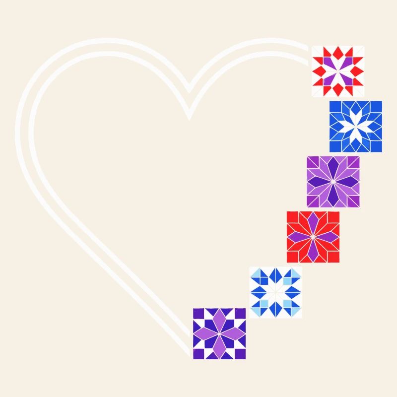 Quilting Passion | Cœurs et Blocs de Patchwork